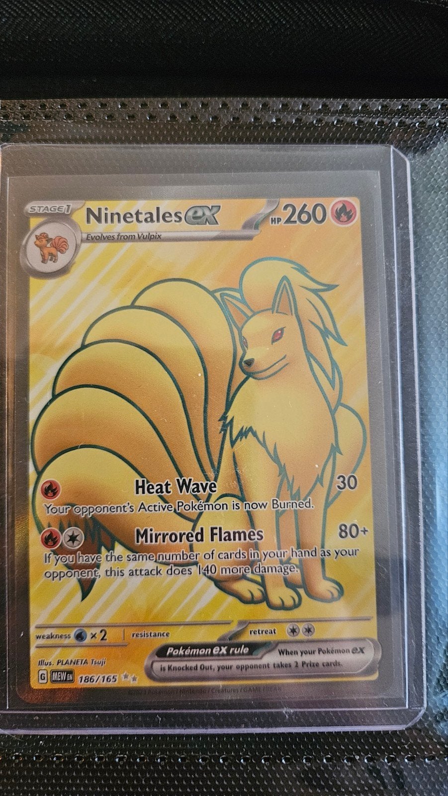 Ninetales MEW 186/165, Ophalen of Verzenden, Zo goed als nieuw
