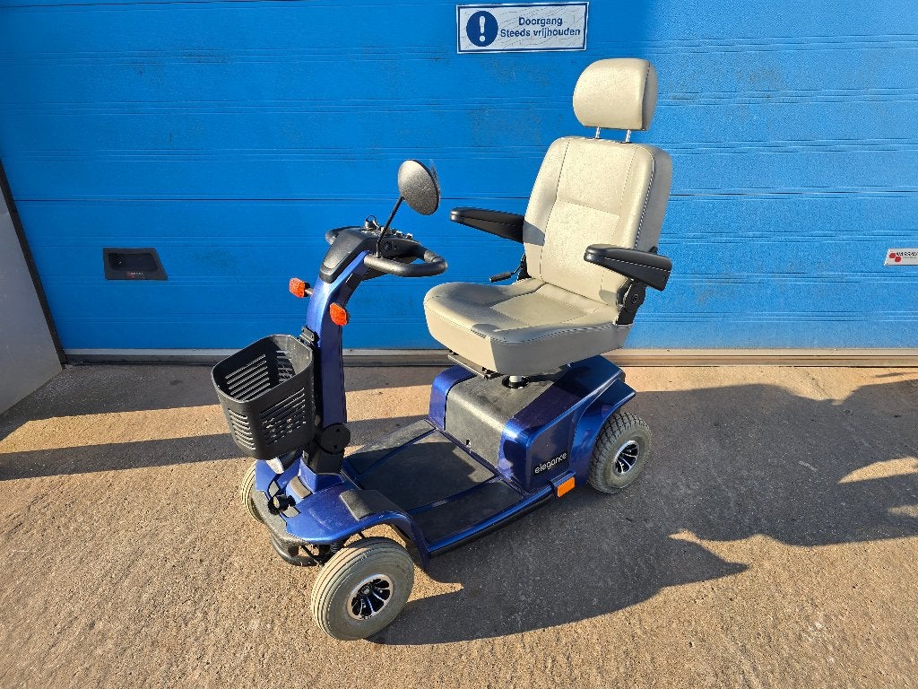 4 wielige scootmobiel pride elegance (met nieuwe accu's), Ophalen, 10 km/u of minder, Pride, 26 t/m 35 km