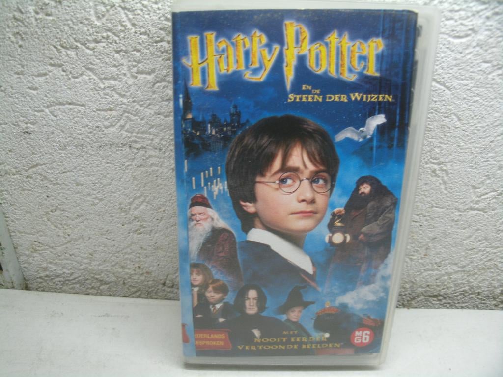 vhs 194a harry potter steen der wijzen, Ophalen of Verzenden, Zo goed als nieuw, Overige typen