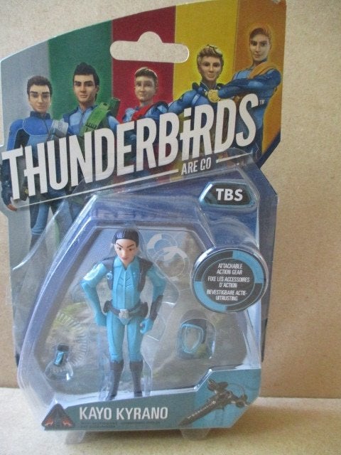 adv11257 thunderbirds poppetje 2, Ophalen, Overige figuren, Zo goed als nieuw, Beeldje of Figuurtje