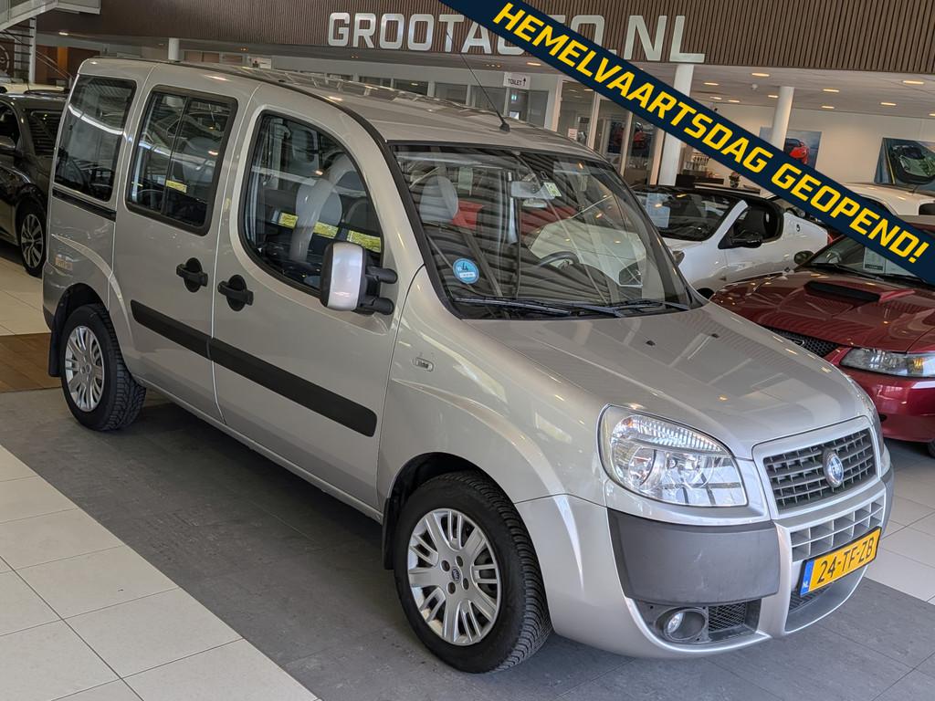 Fiat Doblò 1.4 Family Plus Airco, Stuurbekrachtiging, Auto's, Fiat, Voorwielaandrijving, Stof, Gebruikt, Doblo