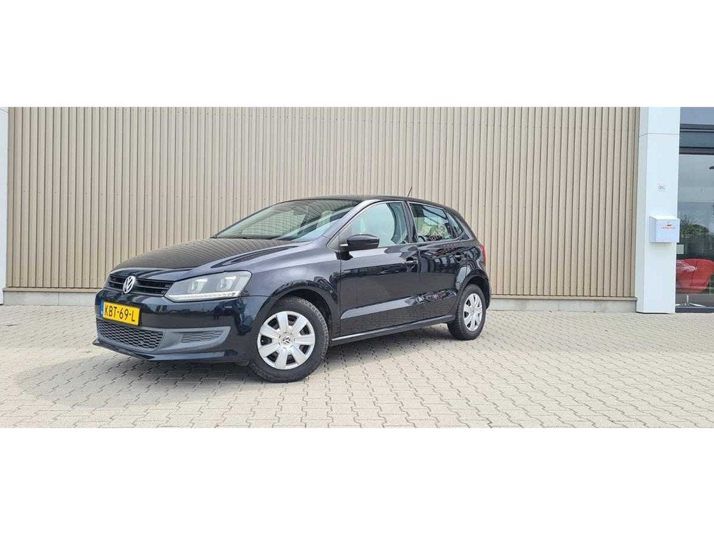 2011 Volkswagen Polo 1.4-16V Comfortline Personenauto, Auto's, Euro 5, Gebruikt, 4 cilinders, Zwart