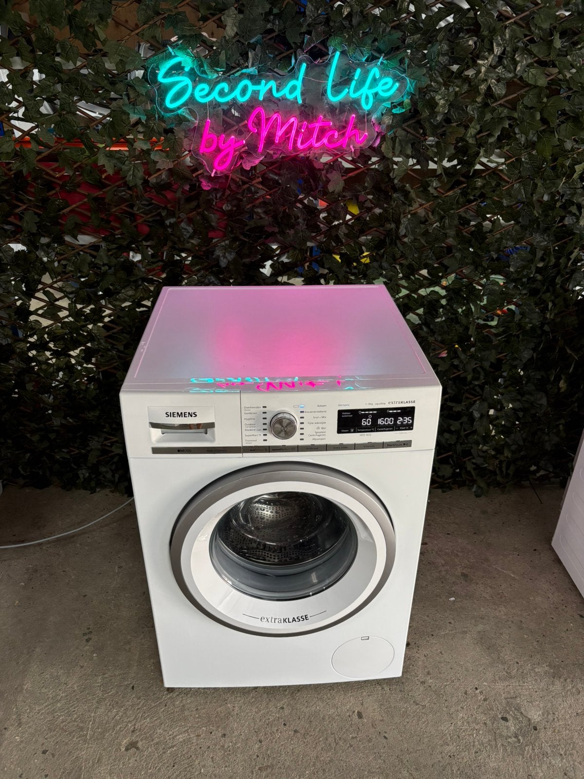 Siemens iQ700 9kg 1600 toeren ExtraKlasse Wasmachine, Witgoed en Apparatuur, Wasmachines, Ophalen, 8 tot 10 kg, Refurbished, 1600 toeren of meer