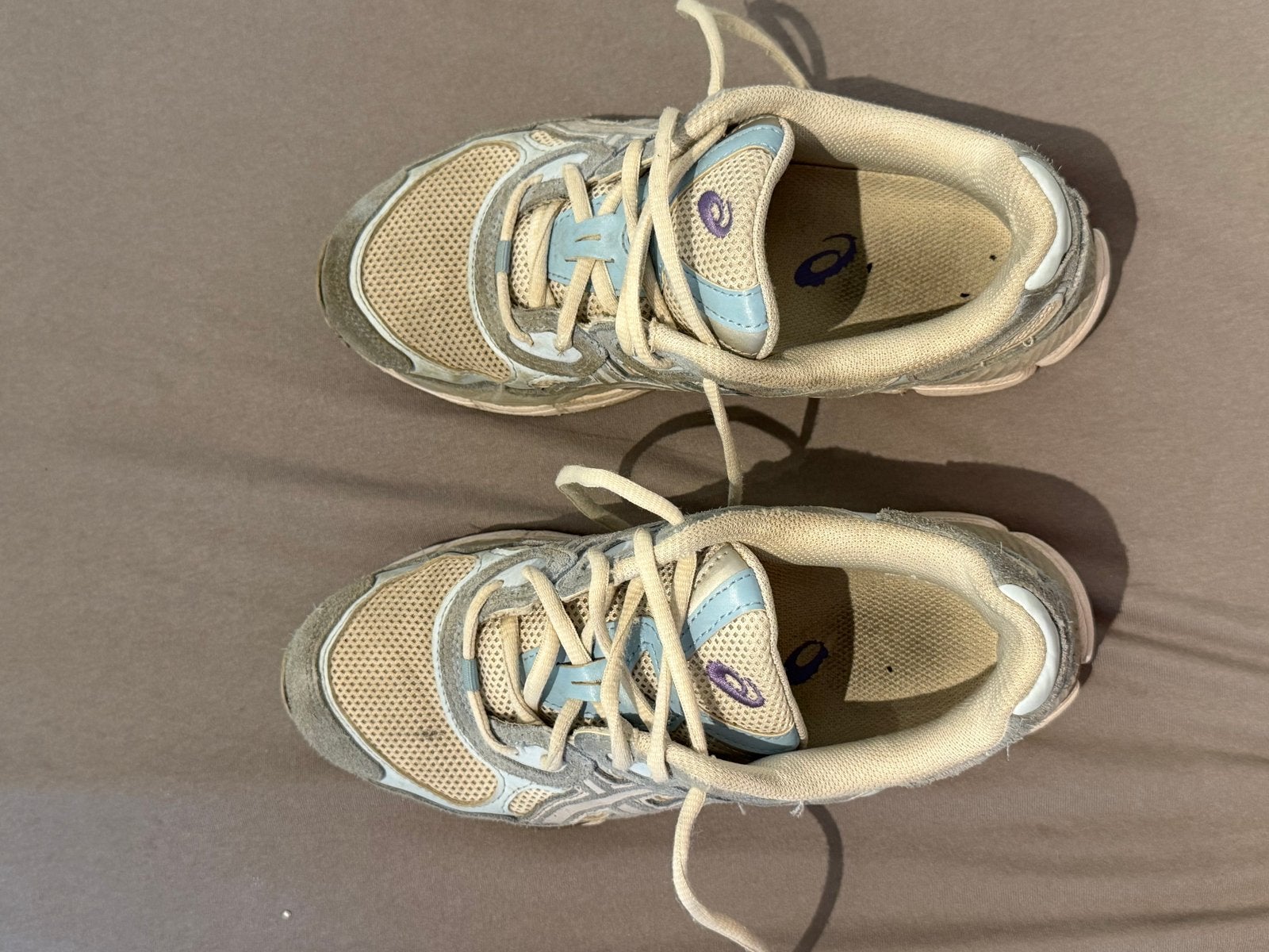 ASICS gel-NYC - Maat 38, Sneakers of Gympen, Gedragen, Verzenden, Blauw