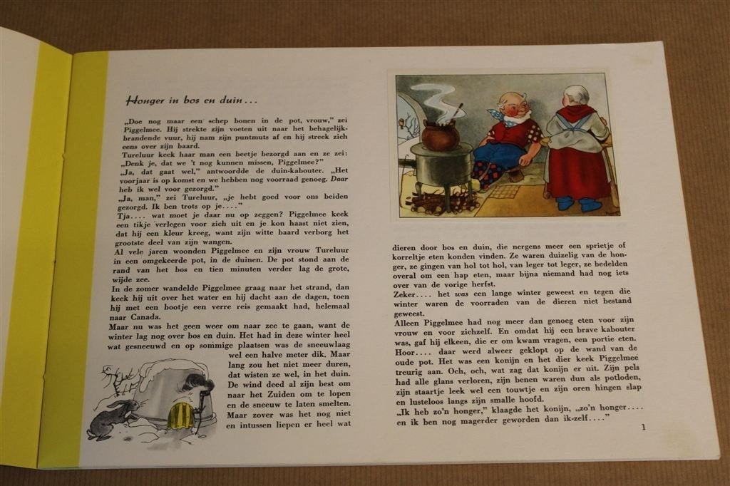 Piggelmee, de baas van bos en duin. Compleet album., Ophalen of Verzenden, Gelezen