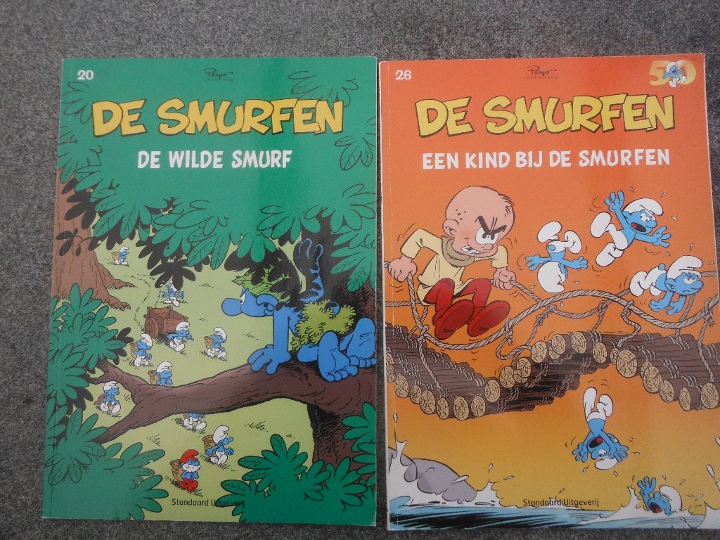 De Smurfen. Deel 20 en 26., Meerdere stripboeken, Ophalen of Verzenden, Gelezen