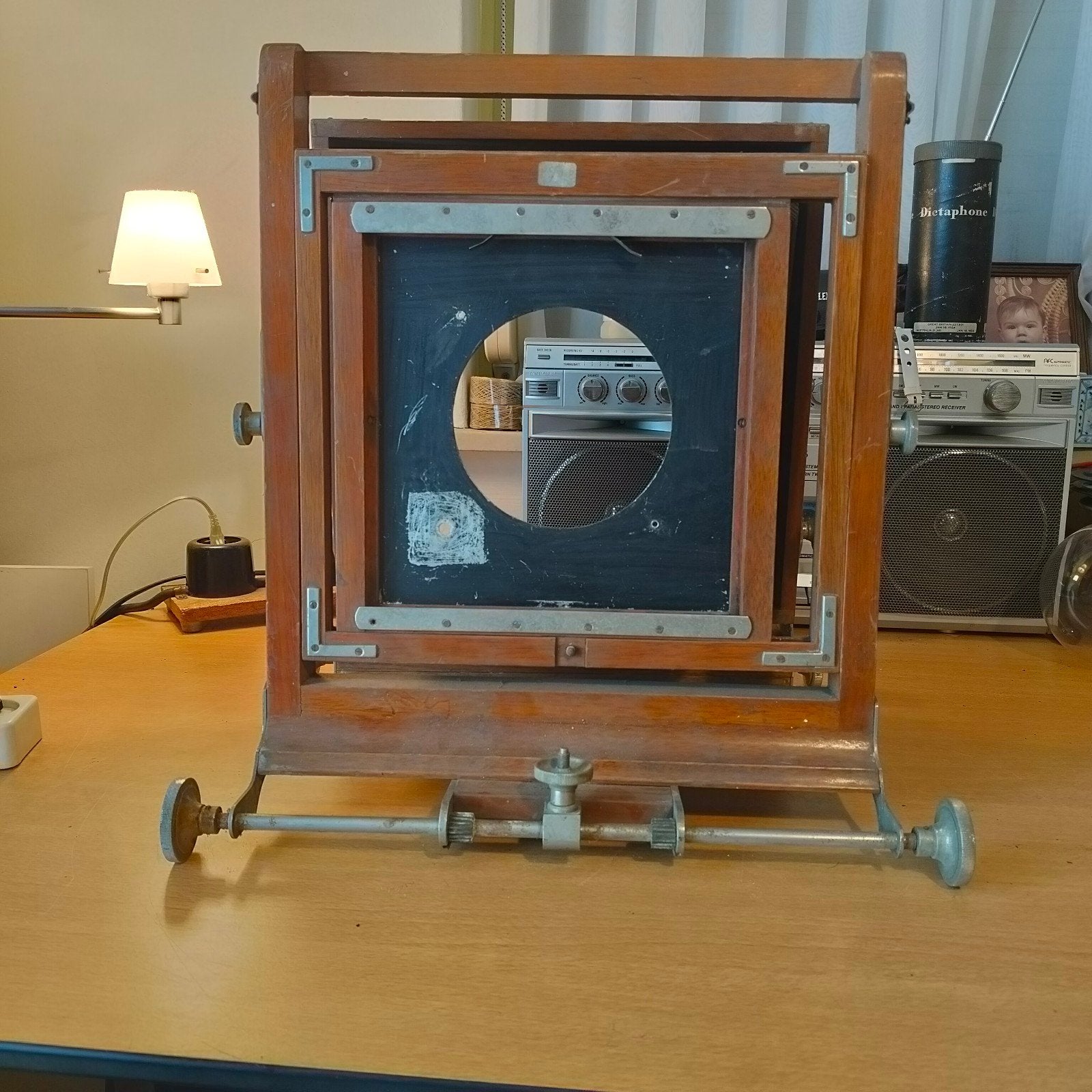 Incomplete Antieke Houten Veldcamera - Grootformaat, Ophalen of Verzenden