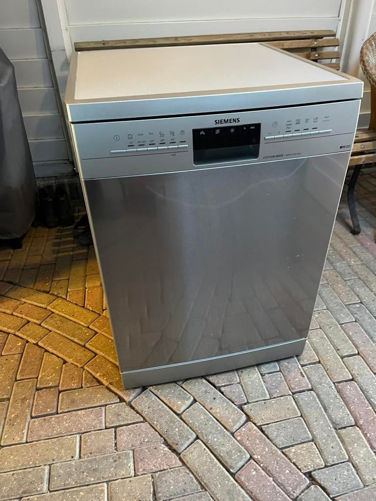 Vrijstaande vaatwasser van siemens, Witgoed en Apparatuur, Vaatwasmachines, Ophalen, Gebruikt, Minder dan 85 cm, Eco programma