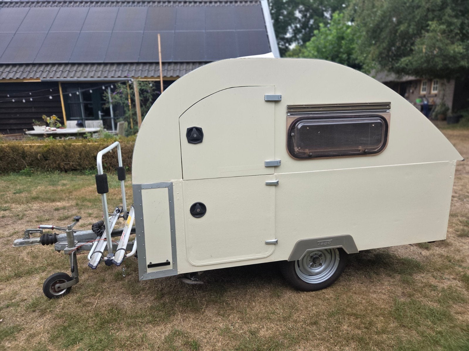 Compacte Teardrop Caravan - op onderstel van Tago, Overige merken, Gascomfoor, Tot en met 2, Lengtebed