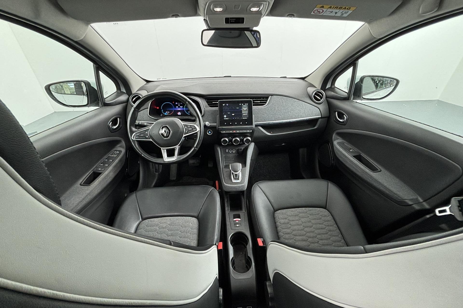 Renault ZOE R135 Intens 52 kWh Elektrisch rijden vol comfort, Auto's, 136 pk, Gebruikt, Wit, Origineel Nederlands
