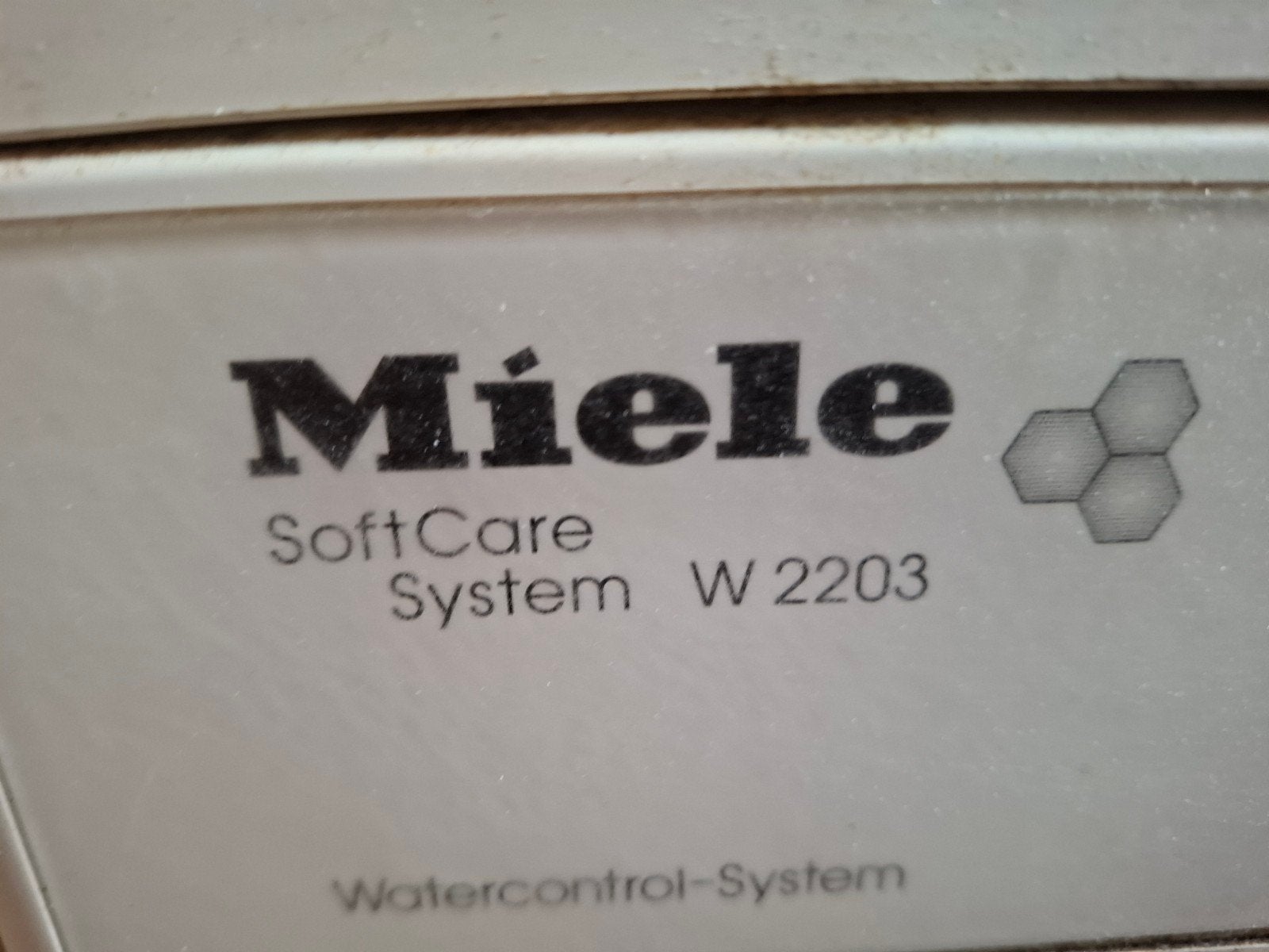 Miele SoftCare System W2203 Wasmachine, Ophalen, Gebruikt, Voorlader