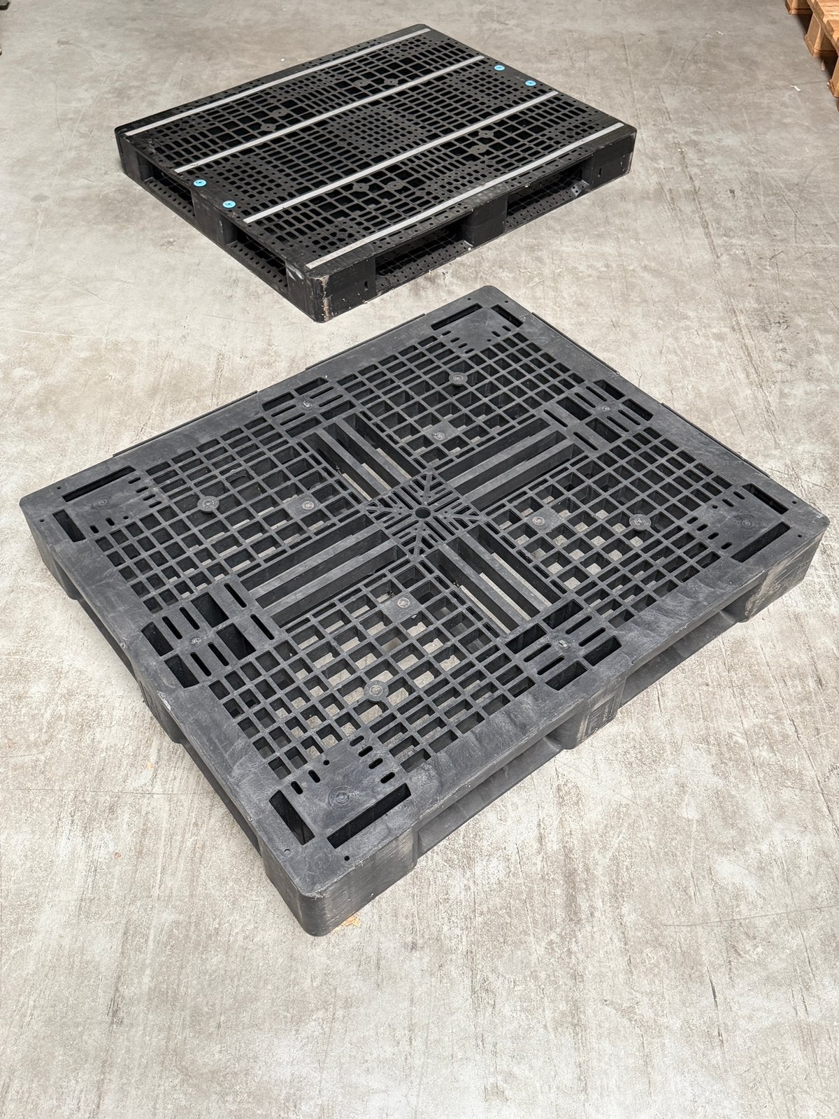 37x KUNSTSTOF Pallet 120 x 100, Doe-het-zelf en Verbouw, Kratten en Dozen, Gebruikt, 100 cm of meer, 60 cm of meer, Overige typen