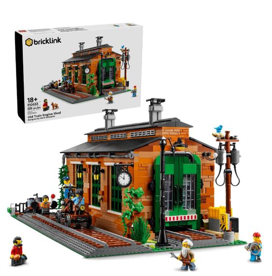 LEGO Bricklink - Old Train Engine Shed 910033, Ophalen, Overige thema's, Lego, Nieuw