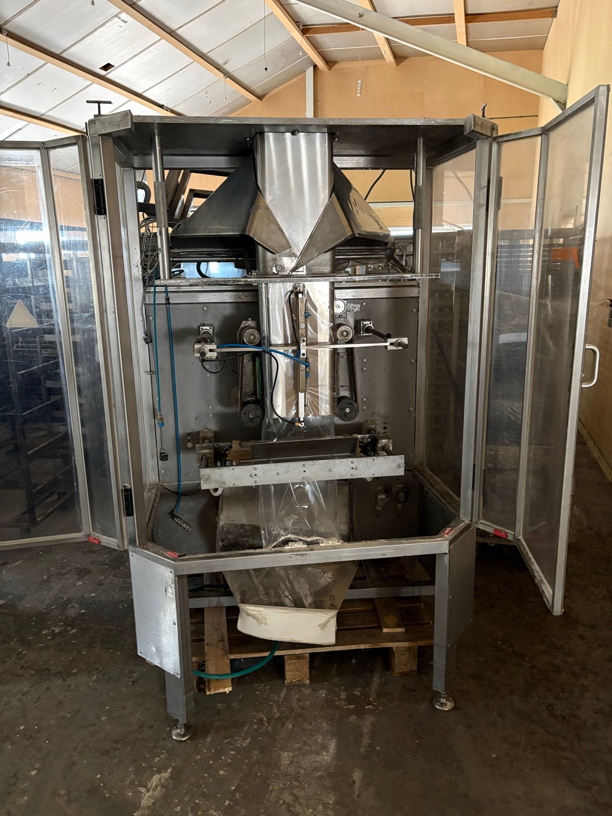 Homburg VFFS SBM880V Verticale Vorm-, Vul- en Sluitmachine, Ophalen