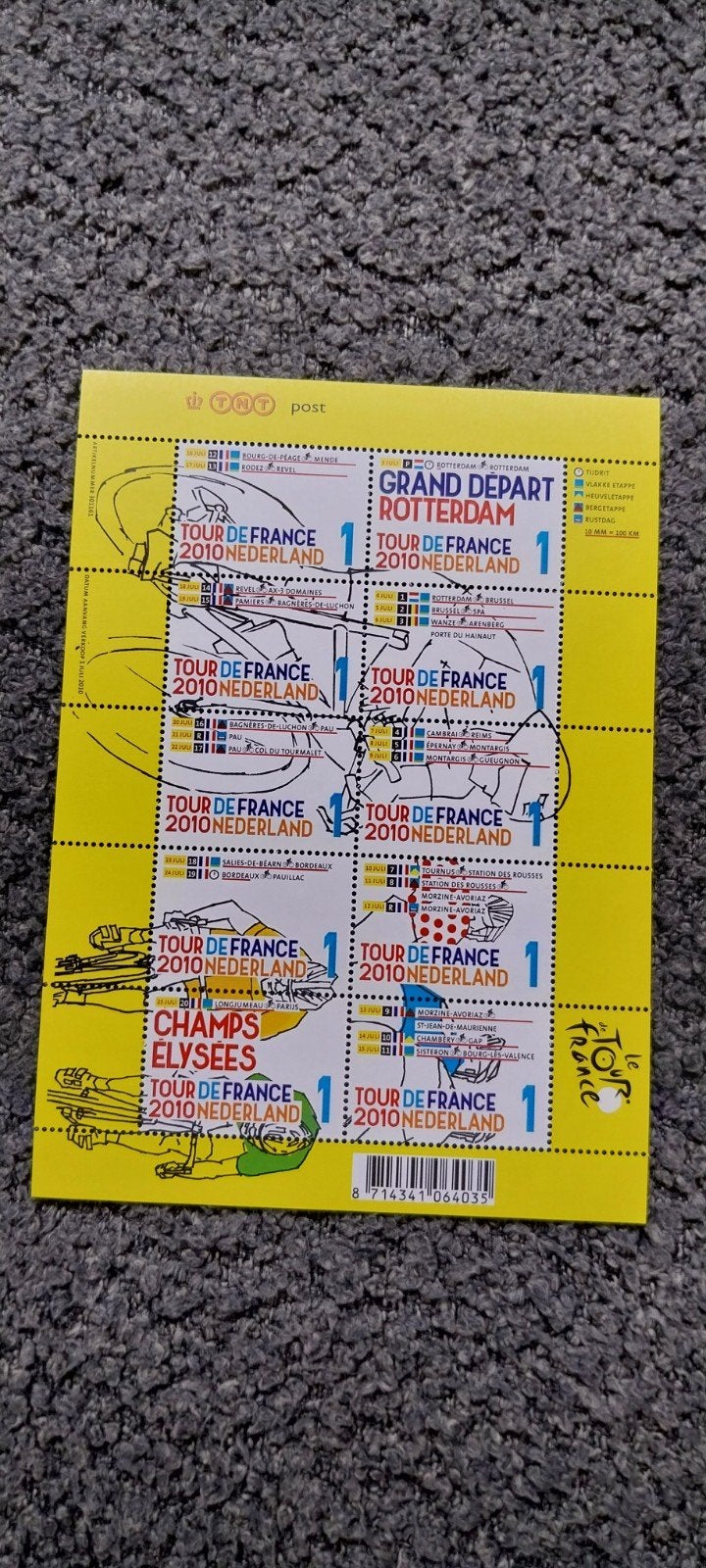 Tour de france 2010, Ophalen of Verzenden