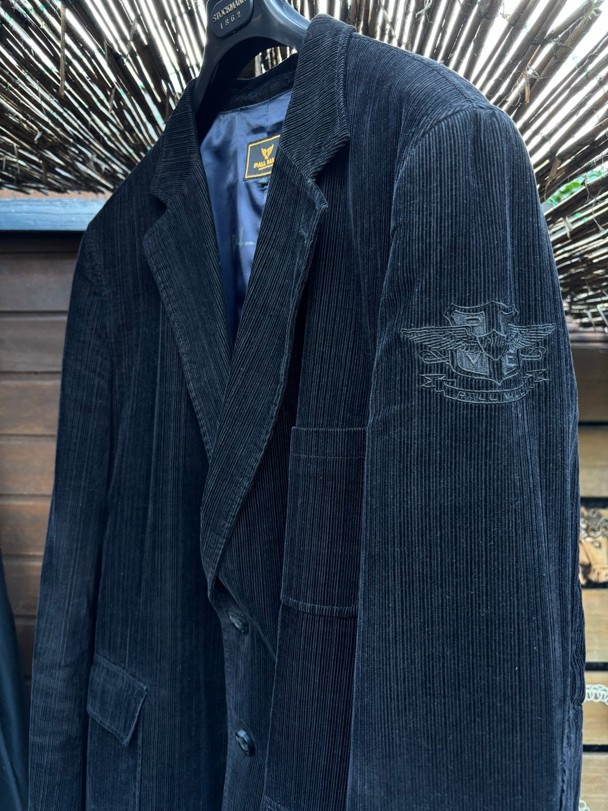 Pall Mall American Classic Corduroy Jas XXL, Kleding | Heren, Ophalen of Verzenden, Zo goed als nieuw, Overige maten, Zwart