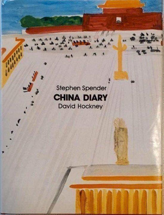 China diary David Hockney   Stephen Spender, Boeken, Kunst en Cultuur | Beeldend, Verzenden, Zo goed als nieuw