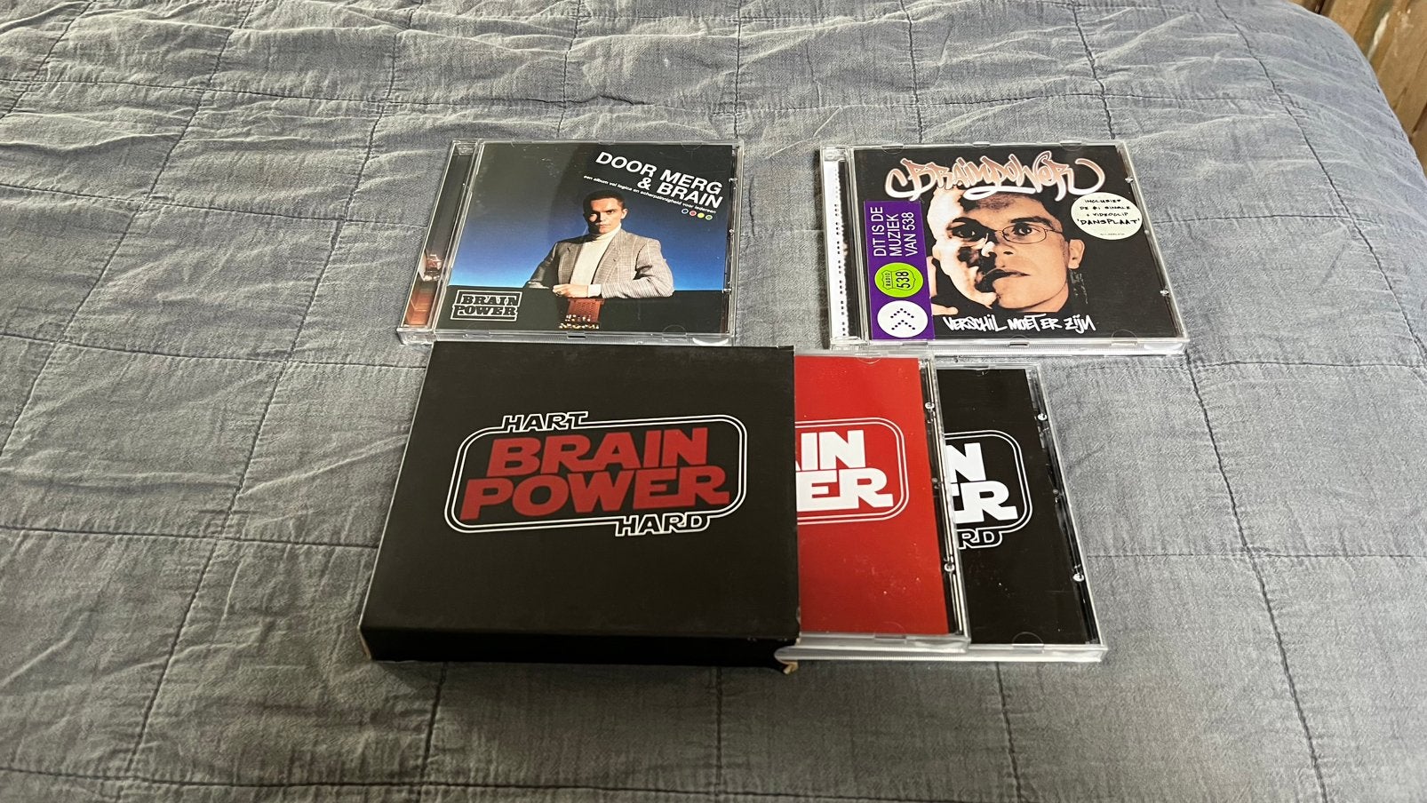 Brainpower - Hart / Hard, Door Merg & Brain, Verschil Moet.., Cd's en Dvd's, Cd's | Hiphop en Rap, Ophalen of Verzenden