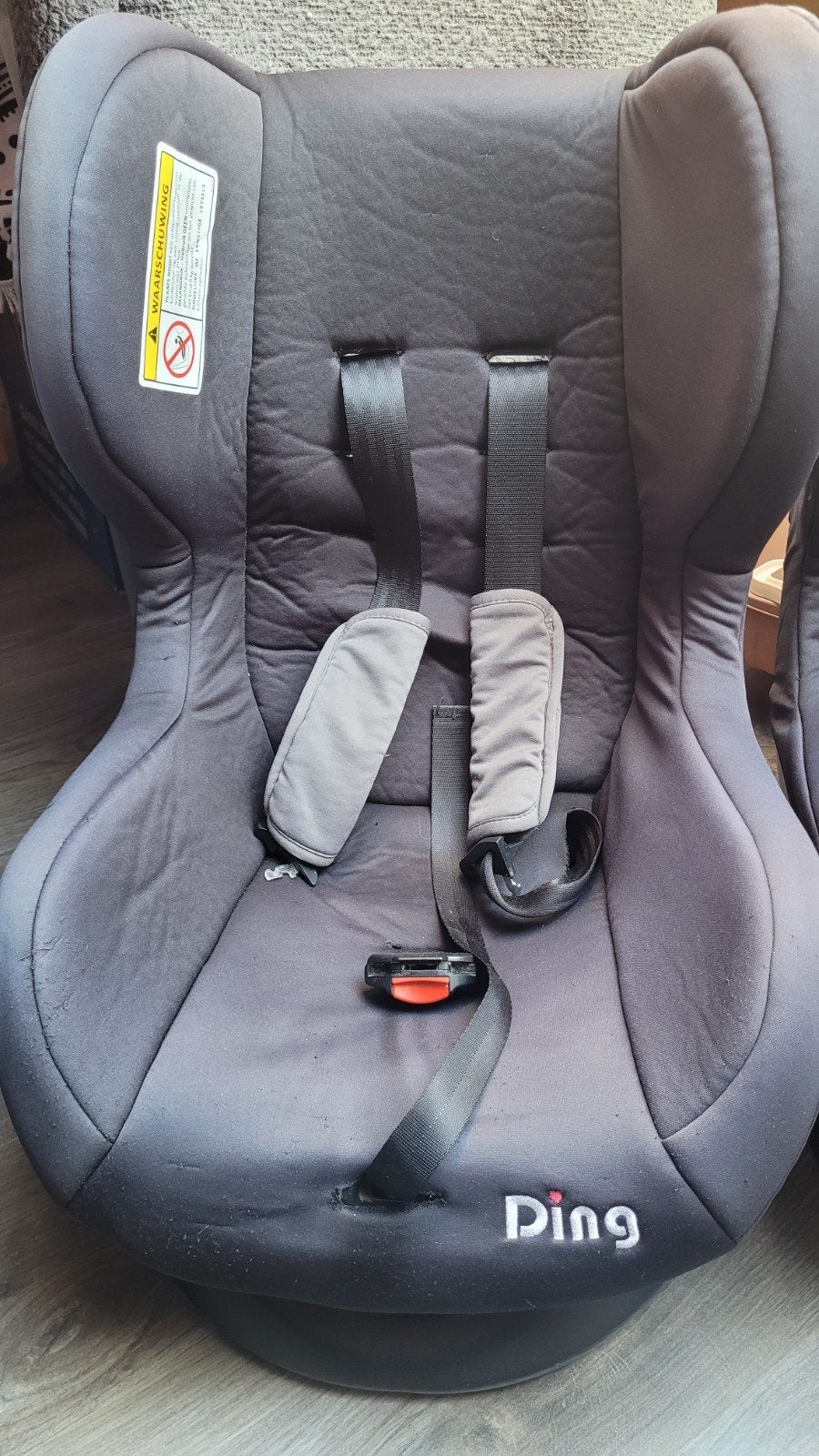 Autostoel Ding - Schoon en Klaar voor Gebruik, 9 t/m 18 kg, Ophalen, Overige merken, Gebruikt