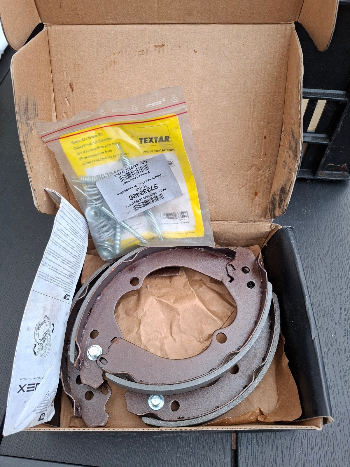 Remschoenen set RIDEX 70B0081 voor Subaru, Ophalen of Verzenden, Nieuw, Subaru