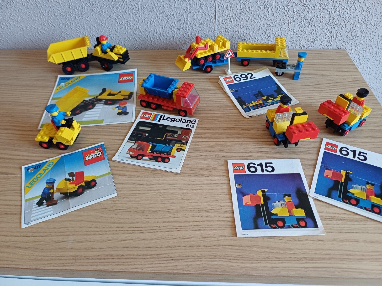 Lego wegwerkers voertuigen, Ophalen of Verzenden, Gebruikt, Lego