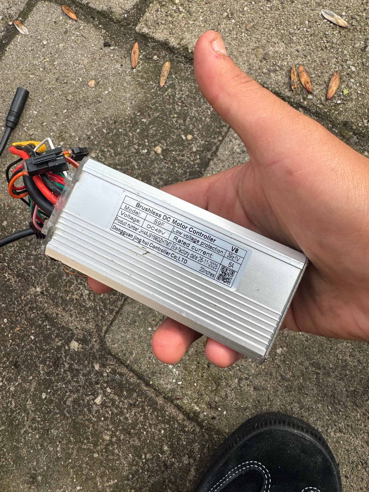 V8 Borstelloze DC Motor Controller (48V), Nieuw