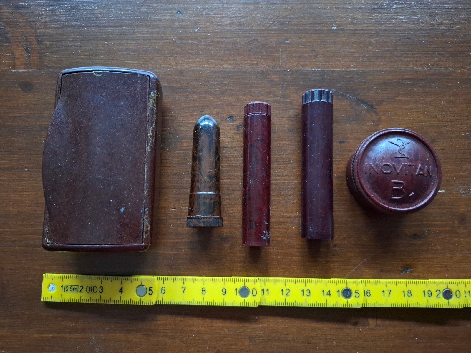 Vintage Bakelieten Doosjes en Kokertjes - Diverse Modellen, Ophalen of Verzenden