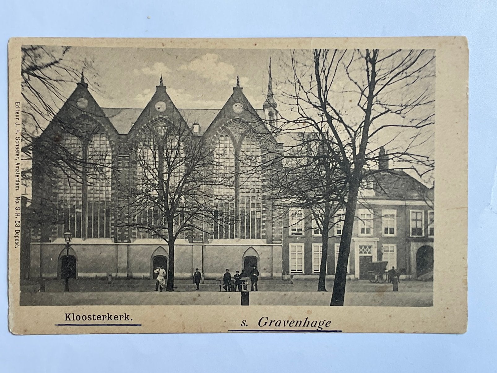 Den haag,kloosterkerk, Ophalen of Verzenden, Voor 1920, Zuid-Holland