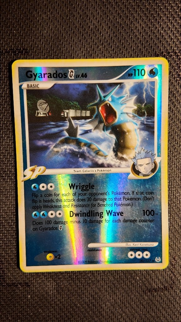 Gyarados G 30 Platinum | Pokemon kaart, Ophalen, Zo goed als nieuw, Losse kaart, Foil