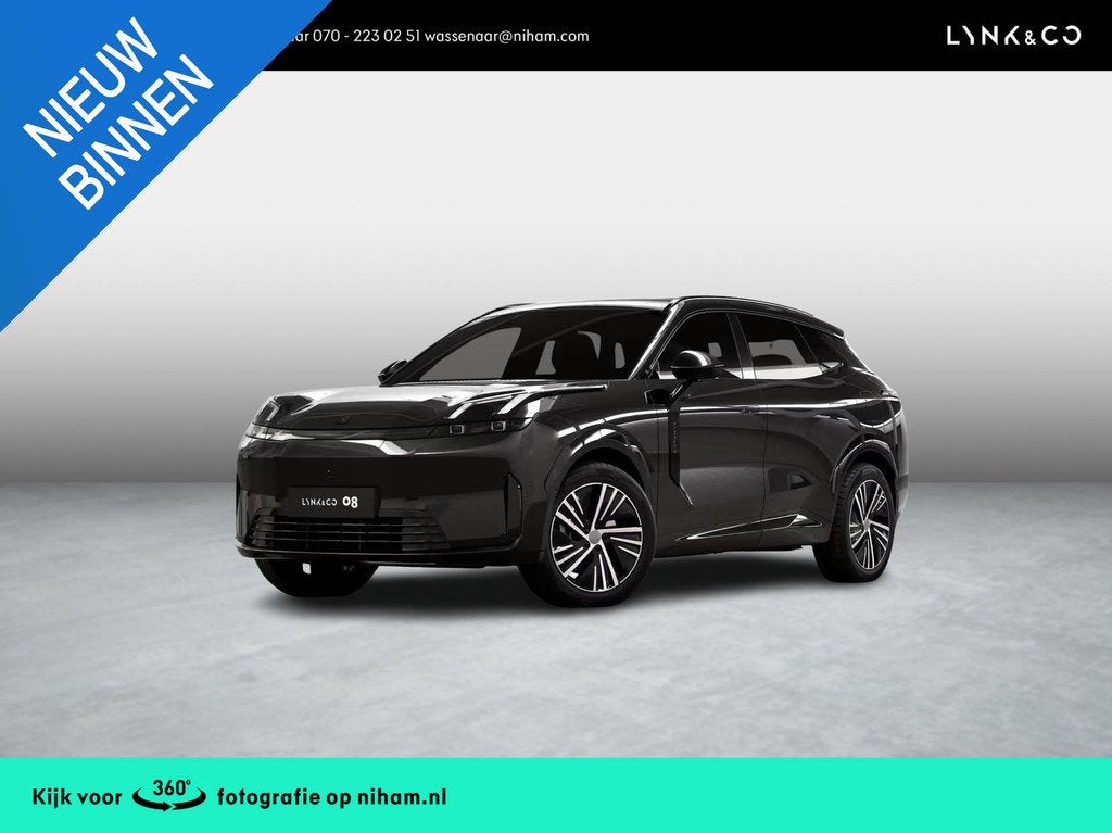 Lynk & Co 08 1.5 PHEV BUSINESS EDITION -PANO.DAK|360°CAM|PO, Auto's, Lynk & Co, 12 maanden, Automatische klimaatregeling, Zwart