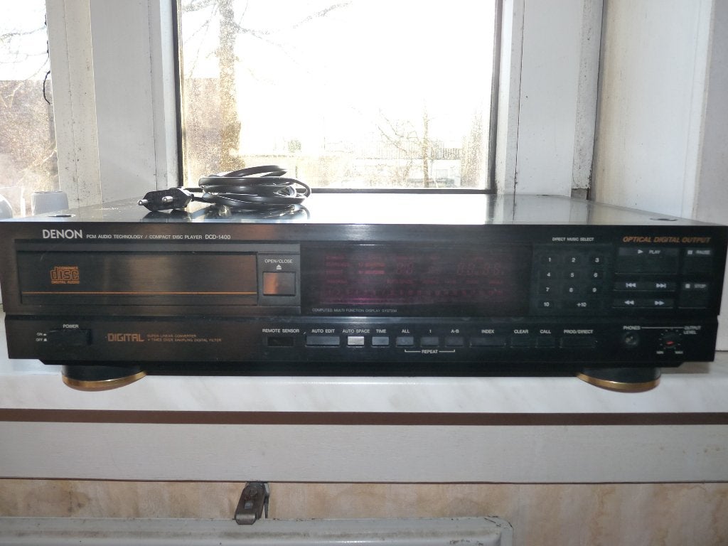 Denon DCD-1400 cd speler, Ophalen, Zo goed als nieuw, Overige merken