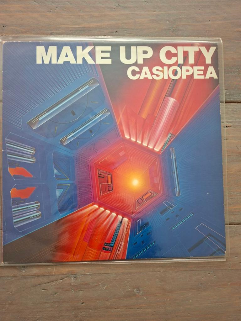 Casiopea - Make Up City LP (1980) nr ALF 85624 beschermhoes, Cd's en Dvd's, Originele persing, Ophalen of Verzenden, 1980 - 1989