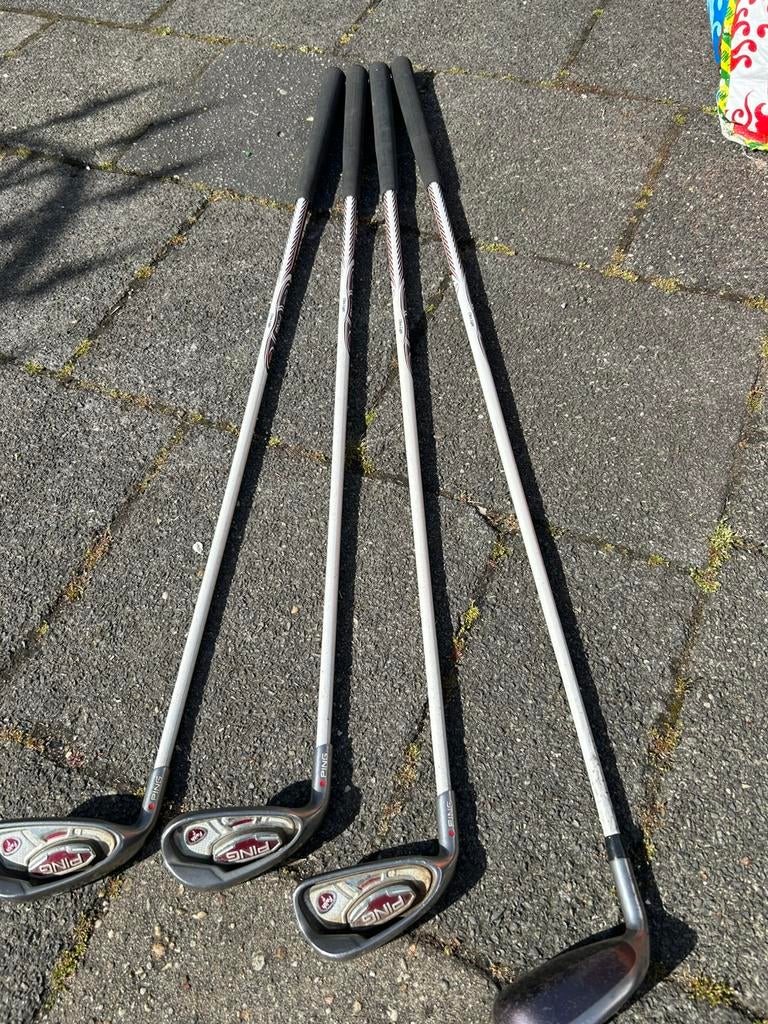 PING Golfset Linkshandig Dames, Ophalen of Verzenden, Zo goed als nieuw, Set, Ping