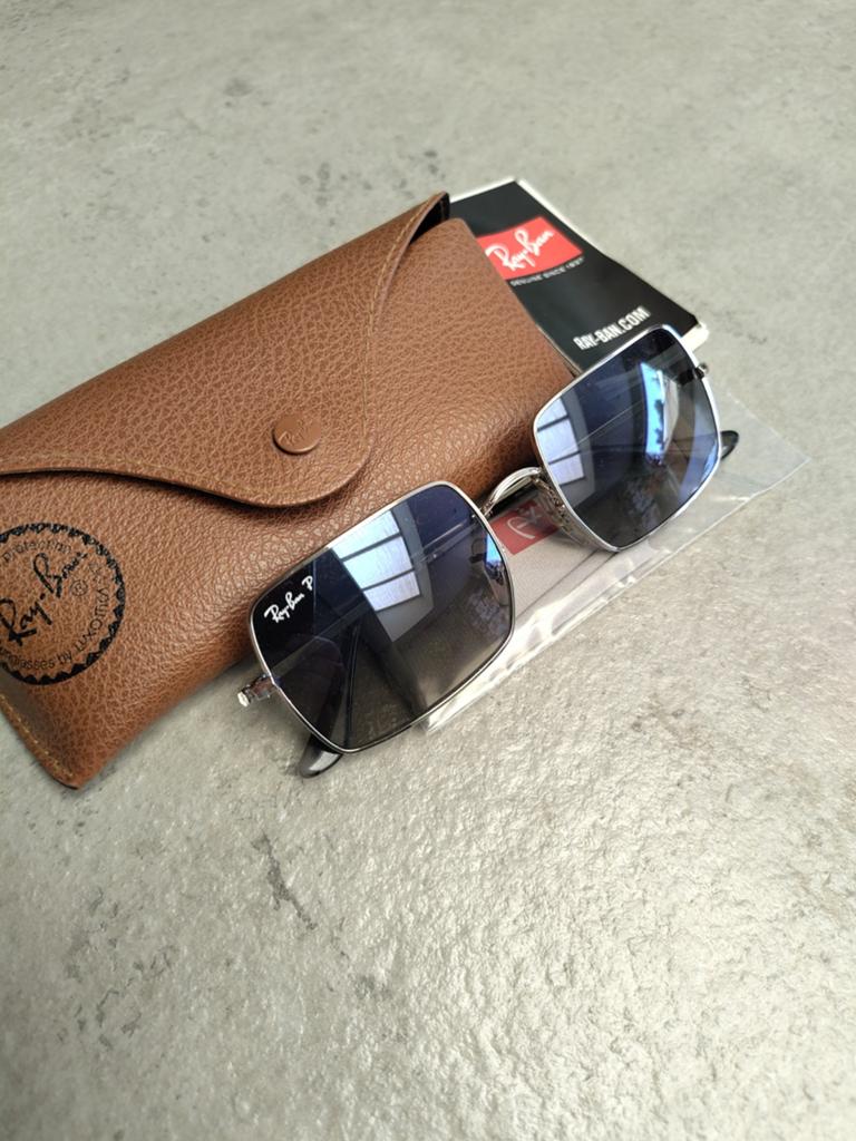 Ray-Ban RB 1969 RECTANGLE Zonnebril - Zo goed als nieuw, Ophalen of Verzenden