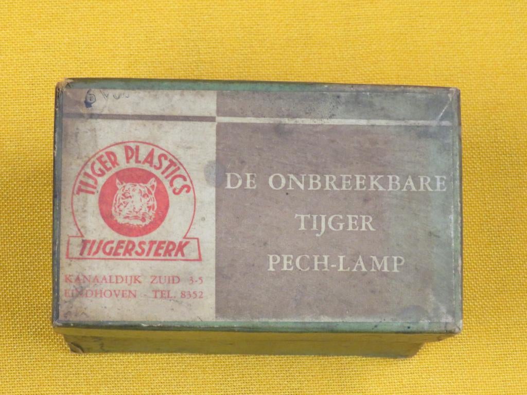 Tijger Plastics Pech-lamp, Ophalen of Verzenden, Zo goed als nieuw, Gebruiksvoorwerp