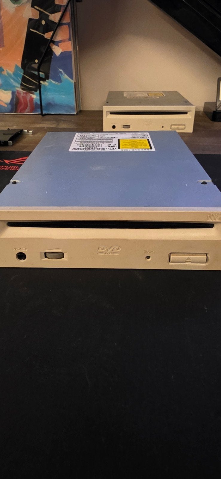 Pioneer slot-in dvd-105S, Computers en Software, Optische drives, Intern, Gebruikt, Dvd, Ophalen of Verzenden