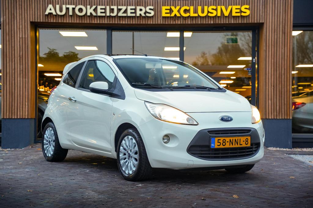 Ford Ka 1.2 Titanium X, Auto's, Ford, Voorwielaandrijving, Stof, Gebruikt, 1242 cc