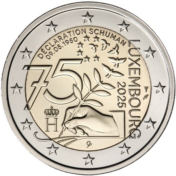 LUXEMBURG ALLE JAREN SPECIALE 2 EURO MUNTEN BIJ JOHN, Verzenden, Luxemburg, 2 euro