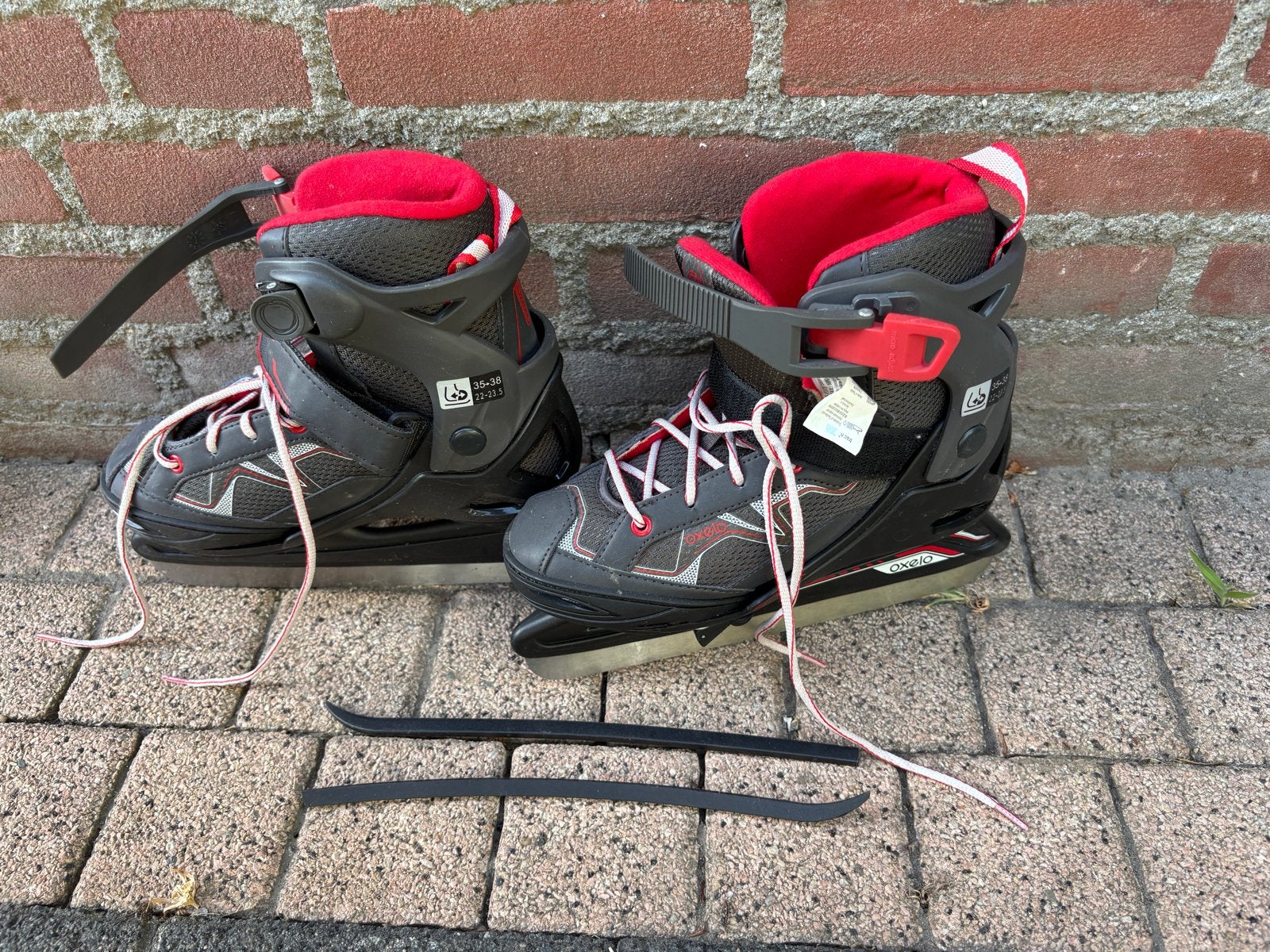 Oxelo schaatsen maat 35-38, Sport en Fitness, Schaatsen, Ophalen, Zo goed als nieuw, Overige typen, Overige merken