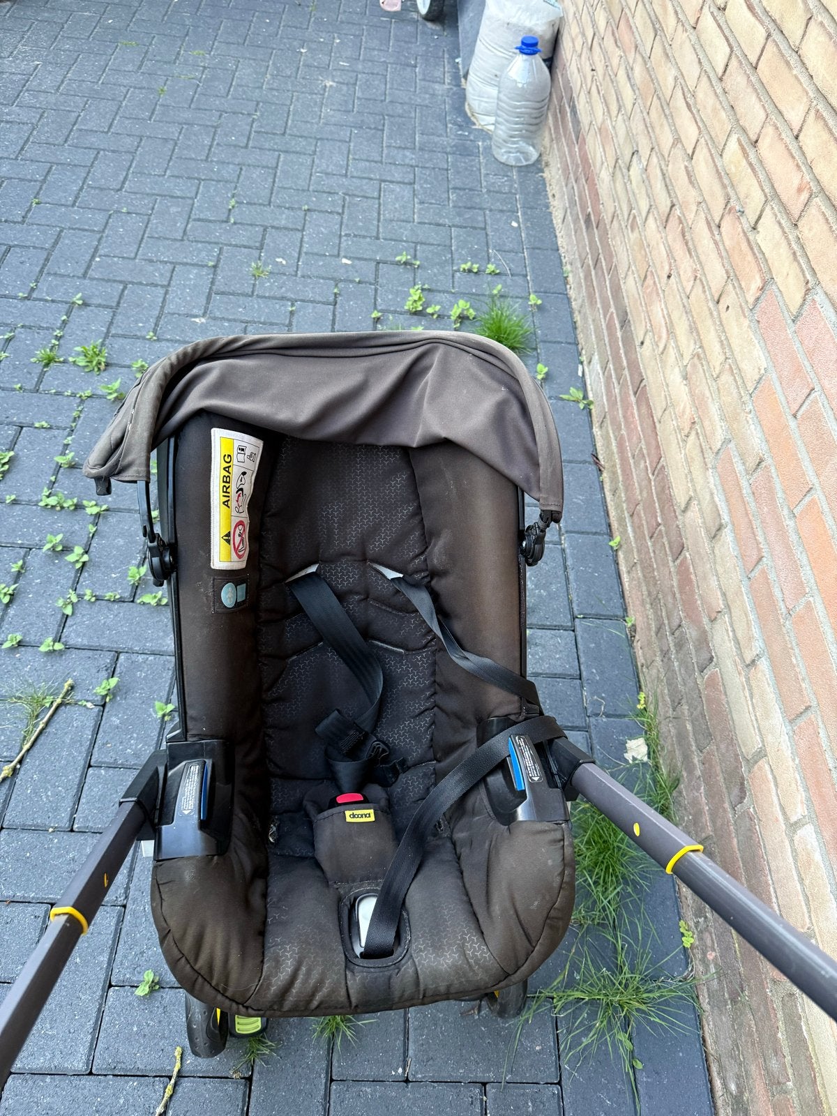 Doona+ autostoel en kinderwagen in één, Zijbescherming, 0 t/m 13 kg, Ophalen, Overige merken