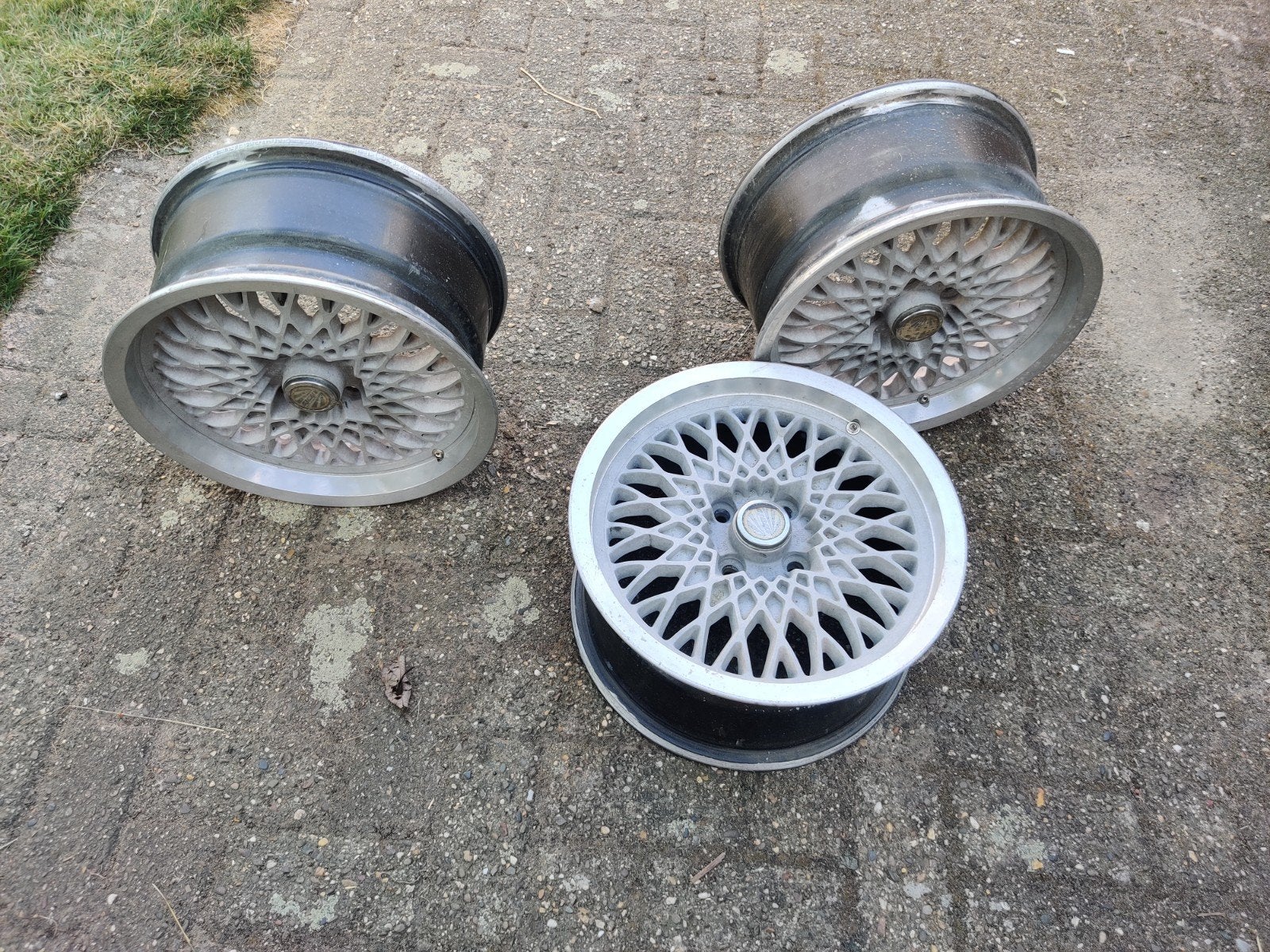 3x Strato mesh velgen 15x7 et25 4x100, Ophalen of Verzenden, BMW