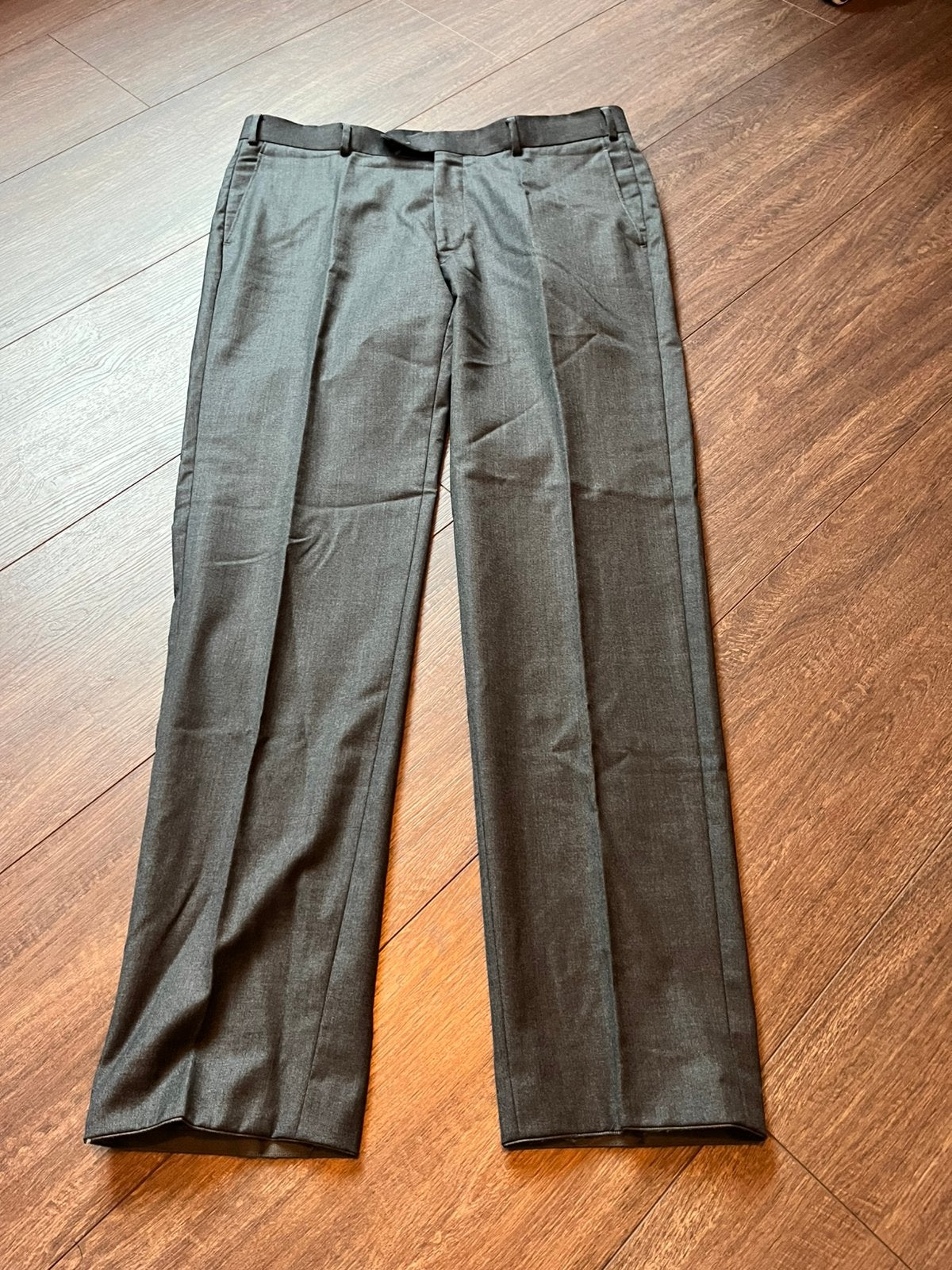 Maile Drapers donkergrijze heren pantalon, maat L, Ophalen of Verzenden, Zo goed als nieuw, Maat 52/54 (L), Grijs