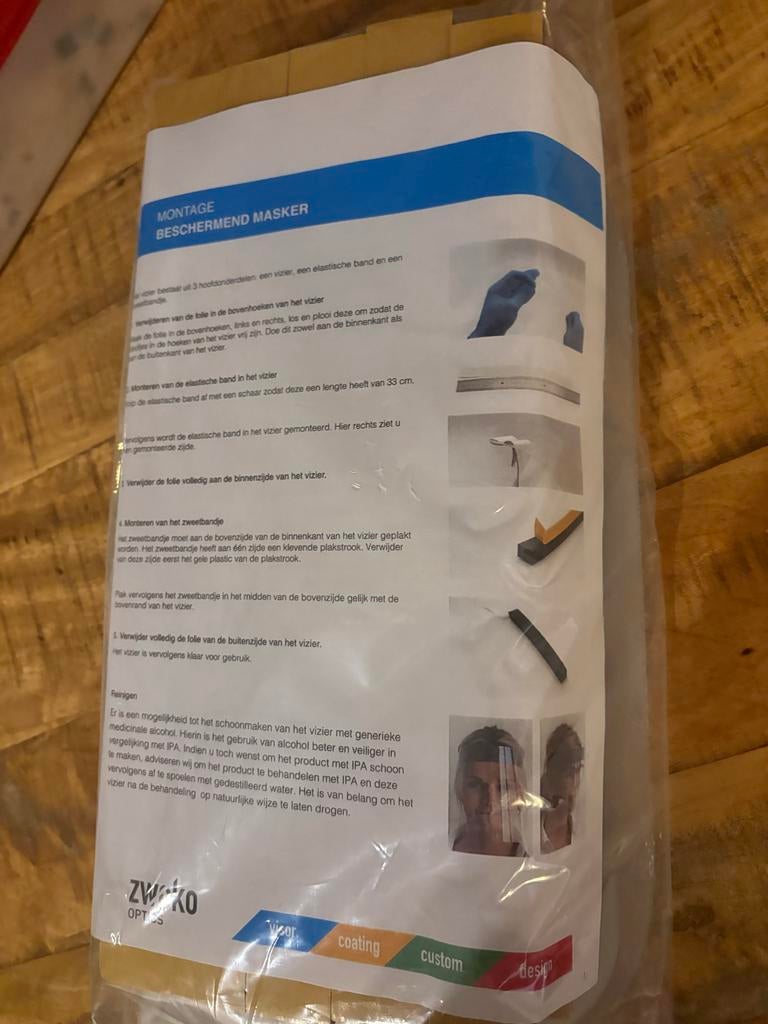 Beschermend Masker / Gelaatsscherm - Nieuw, Ophalen of Verzenden, Nieuw