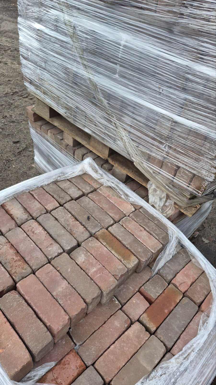 ✅️🧱13m2 HELE MOOIE GEBAKKEN DIKFORMATEN.  ZEVENDUIMERS, Ophalen of Verzenden, Keramiek, Klinkers