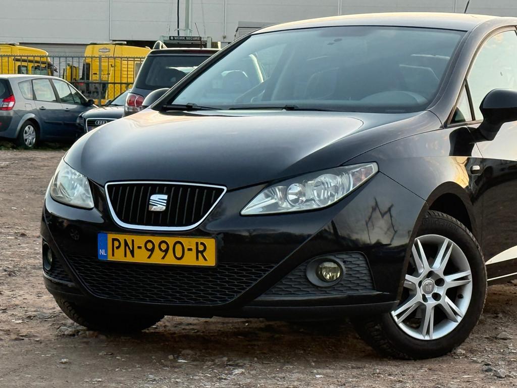Seat Ibiza 1.4 Sport/ NAVIGATIE/ LM VELGEN, Auto's, Seat, Voorwielaandrijving, 86 pk, 4 cilinders, Traction-control