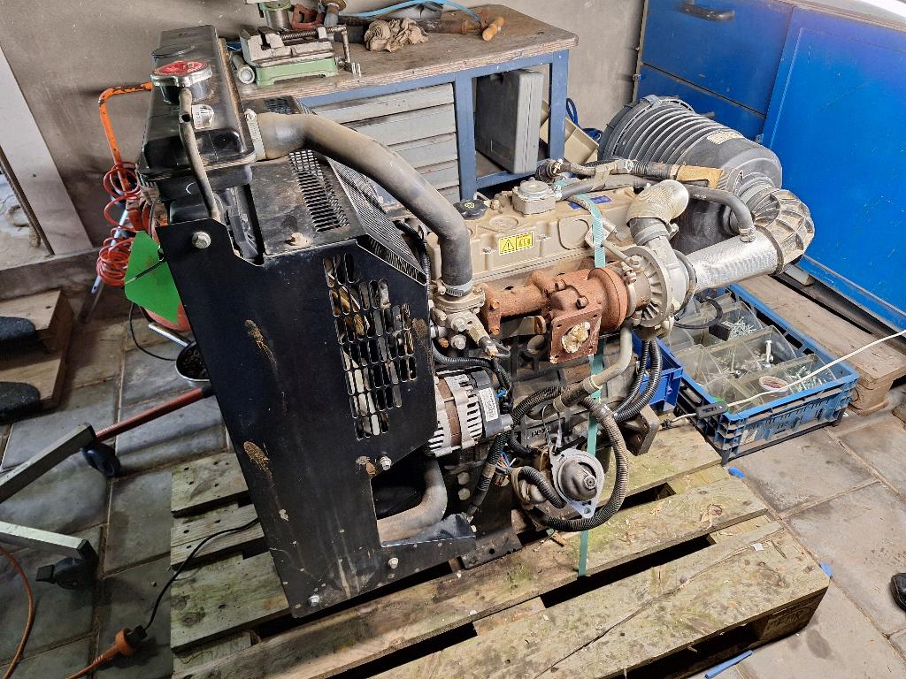 Nette Perkins 404D-22 Dieselmotor Complete Power Unit, Ophalen