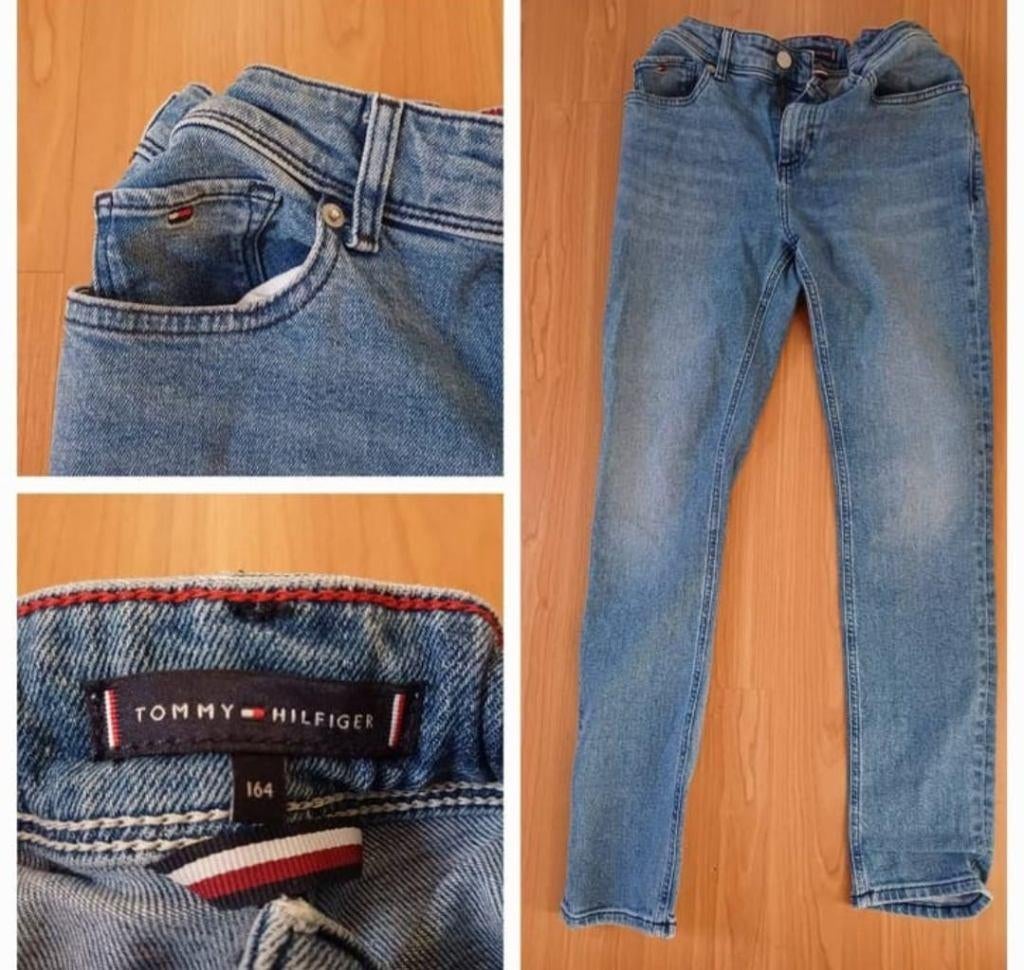 Spijkerbroek Tommy Hilfiger maat 164, Kinderen en Baby's, Kinderkleding | Maat 164, Broek, Gebruikt, Ophalen of Verzenden, Tommy Hilfiger