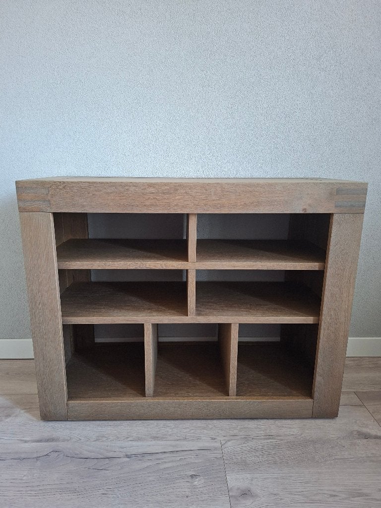 Sidetable, Ophalen, 100 tot 150 cm, Eikenhout, Zo goed als nieuw