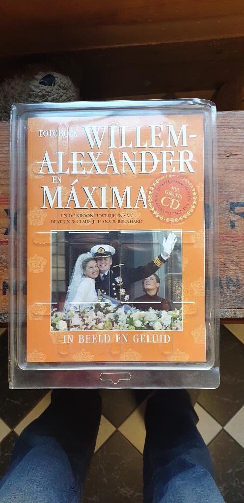 Willem Alexander en Maxima in beeld en geluid, Verzamelen, Ophalen of Verzenden, Nieuw, Overige typen