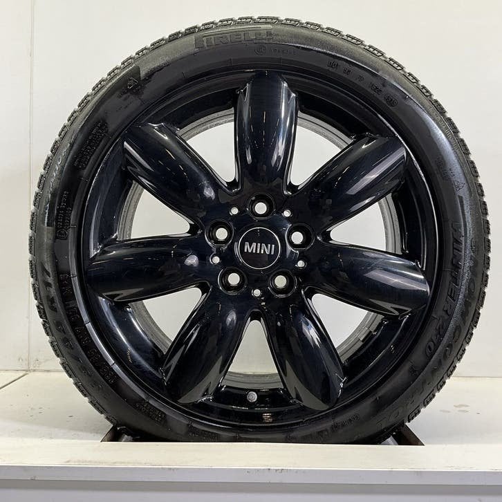 MINI JCW GRIP SPOKE 528 F54 SET VELGEN + WINTERBANDEN 17 INC, Gebruikt, Banden en Velgen, Info@velgo.nl, Velgo